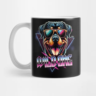 Wild One Rottweiler Dog Mug